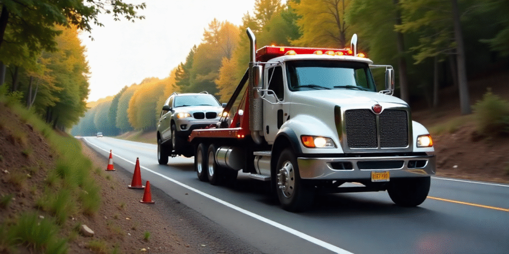 Car Winching & Up Righting Services